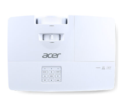 Acer Essential X115H videoproiettore 3300 ANSI lumen DLP SVGA (800x600) Compatibilità 3D Nero, Bianco