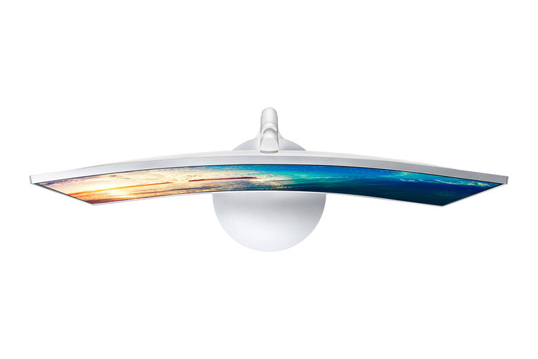 Samsung C27F591FDU 68,6 cm (27") 1920 x 1080 Pixel Full HD LED Argento, Bianco