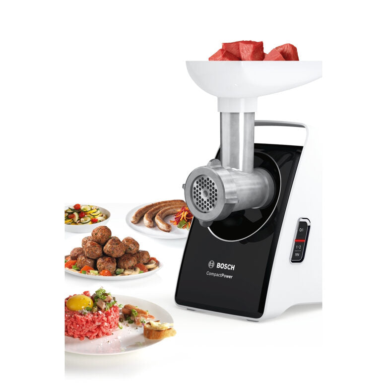 Bosch MFW3850B tritacarne 500 W Nero, Bianco