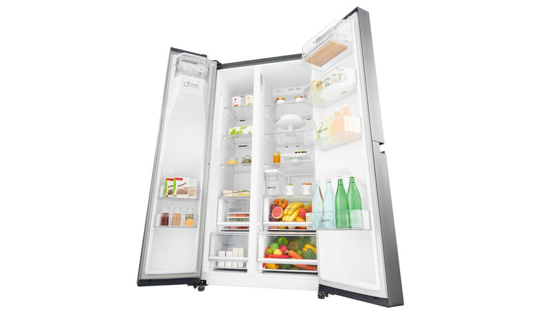 LG GSL761PZUZ frigorifero side-by-side Libera installazione 601 L F Acciaio inossidabile