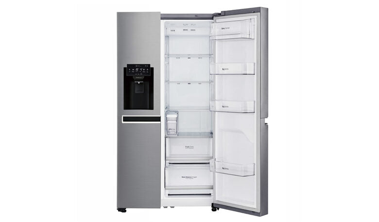 LG GSL761PZUZ frigorifero side-by-side Libera installazione 601 L F Acciaio inossidabile