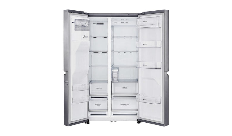 LG GSL761PZUZ frigorifero side-by-side Libera installazione 601 L F Acciaio inossidabile