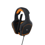 Logitech G G231 Prodigy Auricolare Cablato A Padiglione Giocare Nero, Arancione
