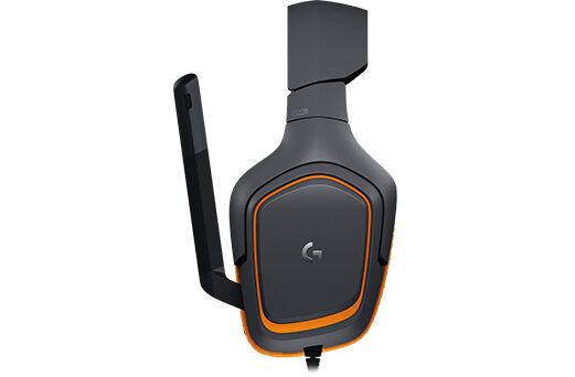 Logitech G G231 Prodigy Auricolare Cablato A Padiglione Giocare Nero, Arancione