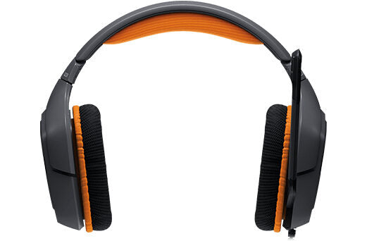 Logitech G G231 Prodigy Auricolare Cablato A Padiglione Giocare Nero, Arancione
