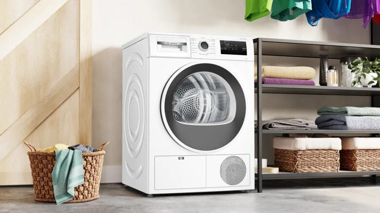 Bosch WTH85208II Serie 4 Asciugatrice A Libera Installazione 8 Kg, Pompa Di Calore, Auto Dry, Filtro Easy Clean, SensitiveDrying, Classe E, Bianco