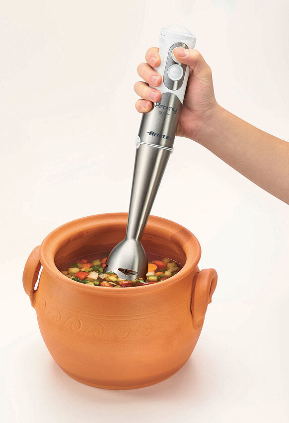 Ariete Pimmy 0,5 L Frullatore ad immersione 500 W Acciaio inossidabile, Bianco