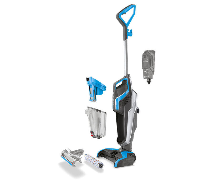 Bissell CrossWave Senza sacchetto 0,62 L 560 W Blu, Titanio