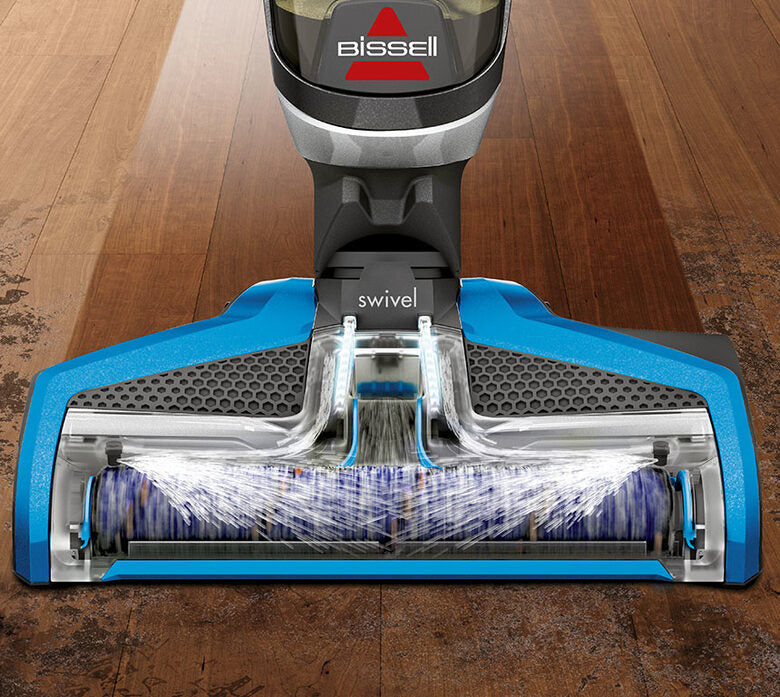 Bissell CrossWave Senza sacchetto 0,62 L 560 W Blu, Titanio