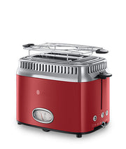 Russell Hobbs Retro Ribbon 2 fetta/e 1300 W Rosso