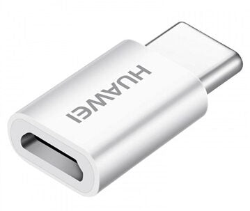 Huawei 4071259 adattatore per inversione del genere dei cavi MicroUSB USB 3.1 Type-C Bianco