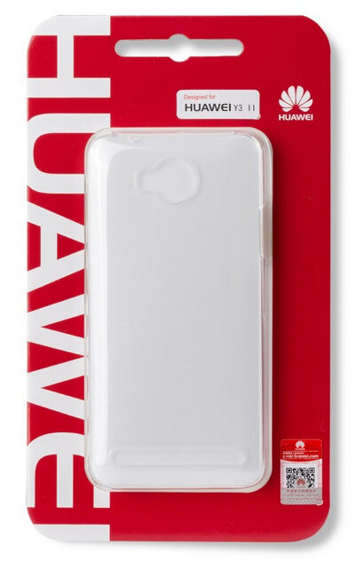 Huawei 51991562 custodia per cellulare Cover Trasparente, Bianco