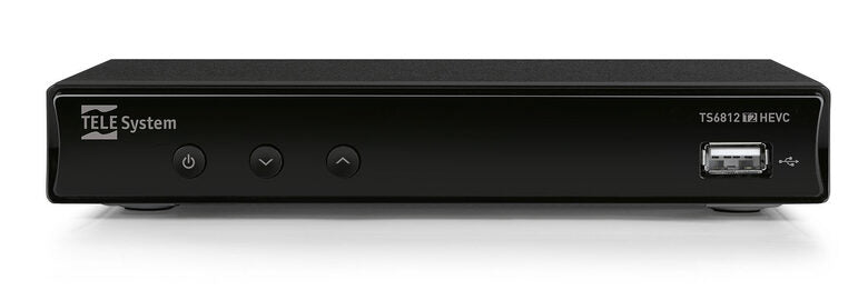 TELE System TS6812 T2HEVC Nero