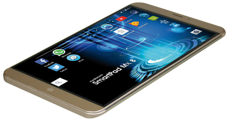 Mediacom SmartPad Mx 8 4G LTE 16 GB 20,3 cm (8") Mediatek 1 GB Wi-Fi 4 (802.11n) Android 6.0 Oro