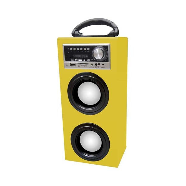 New Majestic 115078/YE altoparlante portatile Giallo 6 W