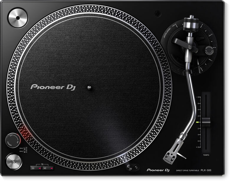 Pioneer DJ PLX-500 Piatto per DJ ad azionamento diretto Nero