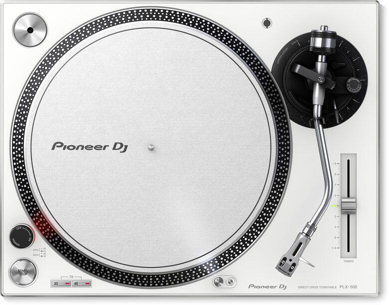 Pioneer DJ PLX-500 Piatto per DJ ad azionamento diretto Bianco