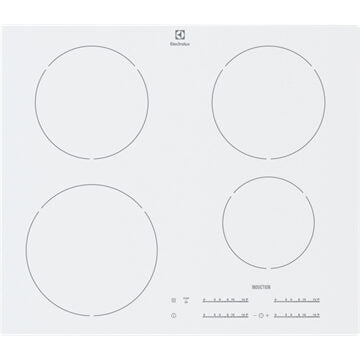 Electrolux EHH6540F9W piano cottura Bianco Da incasso Piano cottura a induzione 4 Fornello(i)