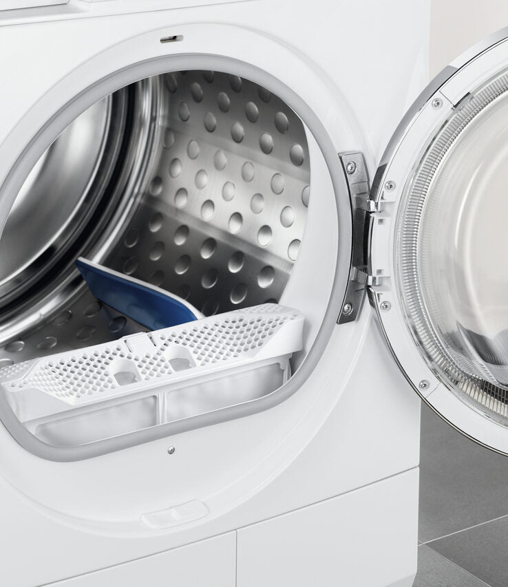 Electrolux EDH3786GDE asciugatrice Libera installazione Caricamento frontale 8 kg A+ Argento, Bianco