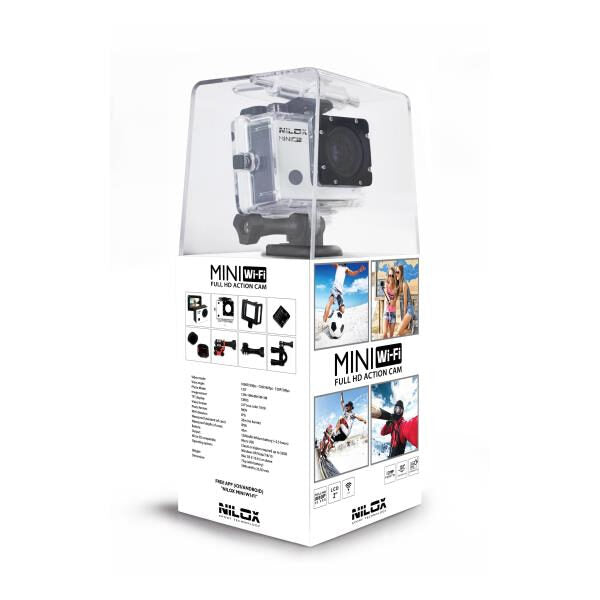 Nilox Mini Wi-Fi fotocamera per sport d'azione 10 MP Full HD CMOS 25,4 / 2,7 mm (1 / 2.7") 73 g