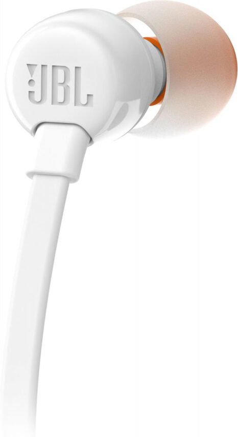 JBL T110 Auricolare Cablato In-ear Musica e Chiamate Bianco