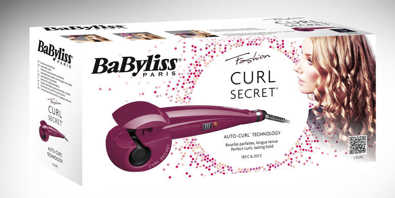 BaByliss C903PE messa in piega Ferro arricciacapelli automatico Rosa