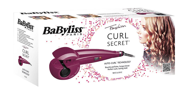 BaByliss C903PE messa in piega Ferro arricciacapelli automatico Rosa