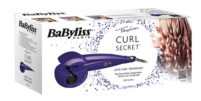 BaByliss C904PE messa in piega Ferro arricciacapelli automatico Porpora