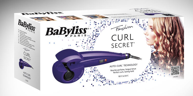 BaByliss C904PE messa in piega Ferro arricciacapelli automatico Porpora