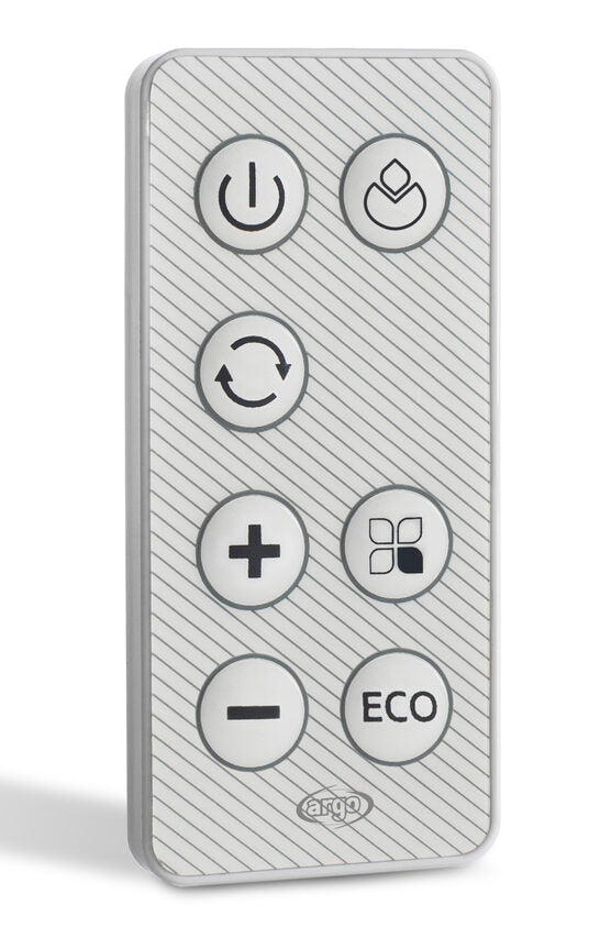 Argoclima Fusion Interno Bianco 2000 W Riscaldatore ambiente elettrico con ventilatore