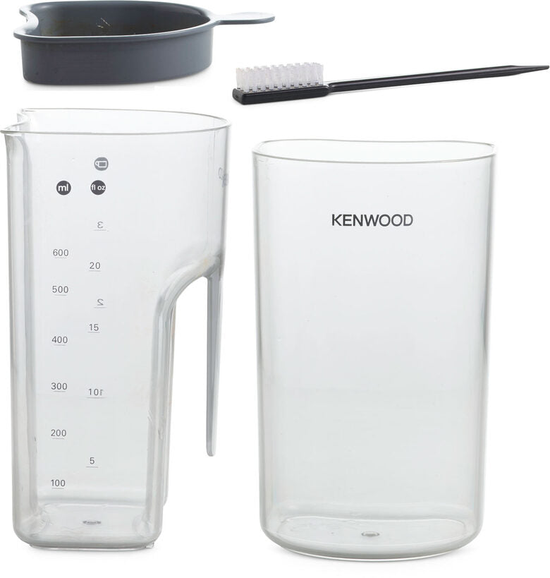 Kenwood PureJuice JMP601SI Estrattore di succo 150 W Grigio, Traslucido, Bianco