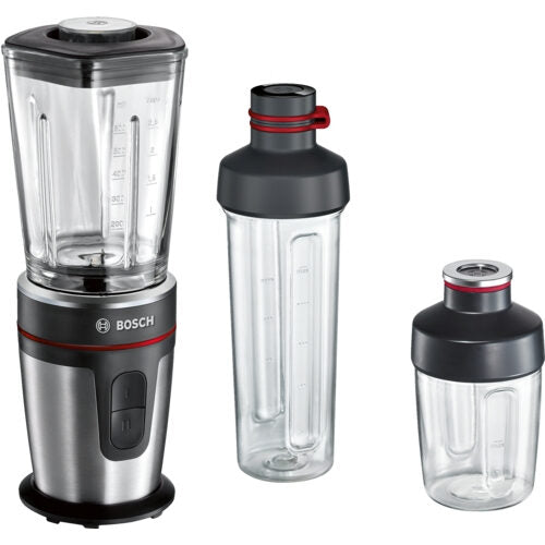 Bosch MMBM7G3M frullatore 0,6 L Frullatore da tavolo 350 W Nero, Cromo