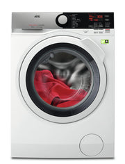 AEG L8FEE845X lavatrice Caricamento frontale 8 kg 1400 Giri/min B Grigio