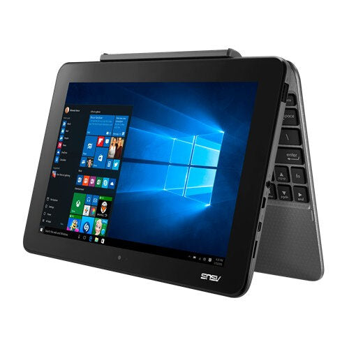 ASUS Transformer Book T101HA-GR029T Ibrido (2 in 1) 25,6 cm (10.1") Touch screen HD Intel Atom® 4 GB DDR3L-RS-SDRAM 64 GB Flash Wi-Fi 5 (802.11ac) Windows 10 Home Grigio