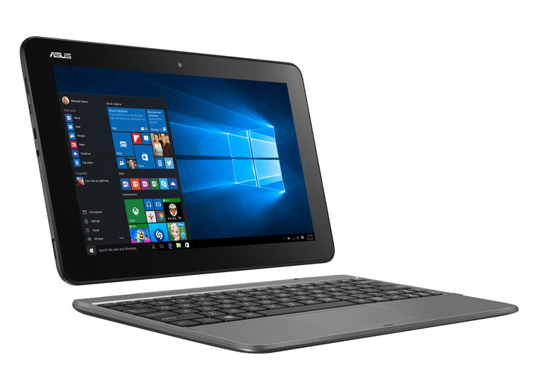 ASUS Transformer Book T101HA-GR029T Ibrido (2 in 1) 25,6 cm (10.1") Touch screen HD Intel Atom® 4 GB DDR3L-RS-SDRAM 64 GB Flash Wi-Fi 5 (802.11ac) Windows 10 Home Grigio