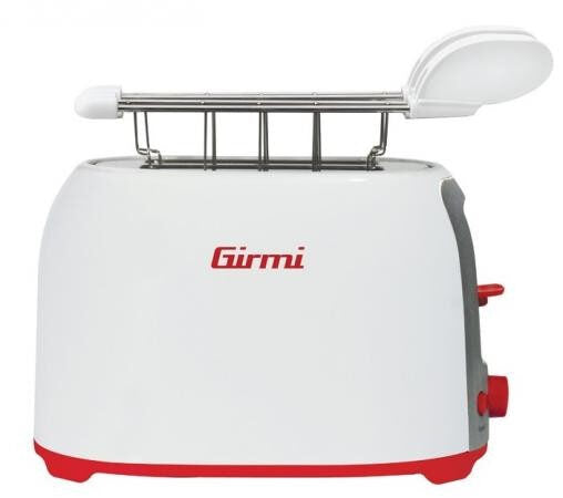 Girmi TP10 2 fetta/e 750 W Rosso, Bianco