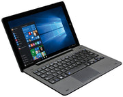Mediacom WinPad 10.1 U10 Ibrido (2 in 1) 25,6 cm (10.1") Touch screen HD Intel Atom® 2 GB DDR3L-RS-SDRAM 32 GB Flash Windows 10 Home Nero