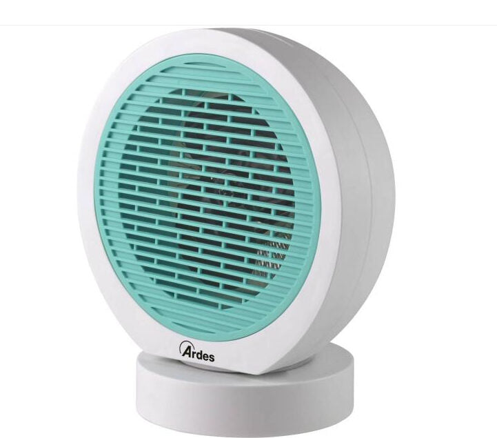 Ardes AR4F04O stufetta elettrica Blu, Bianco 2000 W Riscaldatore ambiente elettrico con ventilatore