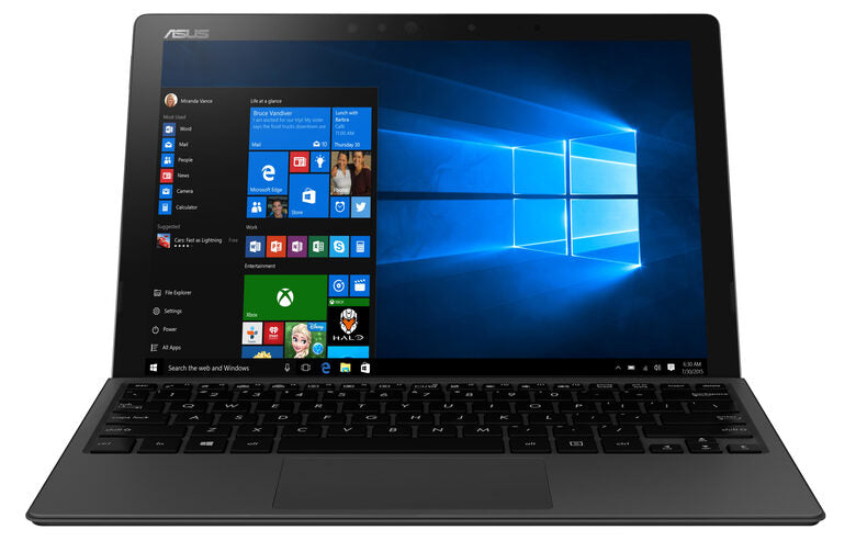 ASUS Transformer 3 Pro T303UA-GN060R Ibrido (2 in 1) 32 cm (12.6") Touch screen Intel® Core™ i5 della sesta generazione 4 GB LPDDR3-SDRAM 512 GB SSD Wi-Fi 5 (802.11ac) Windows 10 Pro Grigio