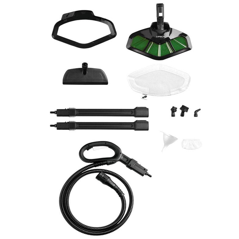 Polti Smart 35 Mop Pulitore a vapore cilindrico 1,6 L 1800 W Nero, Verde, Bianco