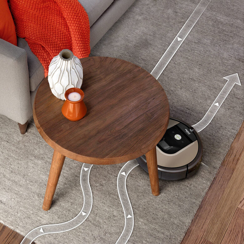 iRobot Roomba 966 Aspirapolvere Robot 0,6 L Senza sacchetto Nero, Argento