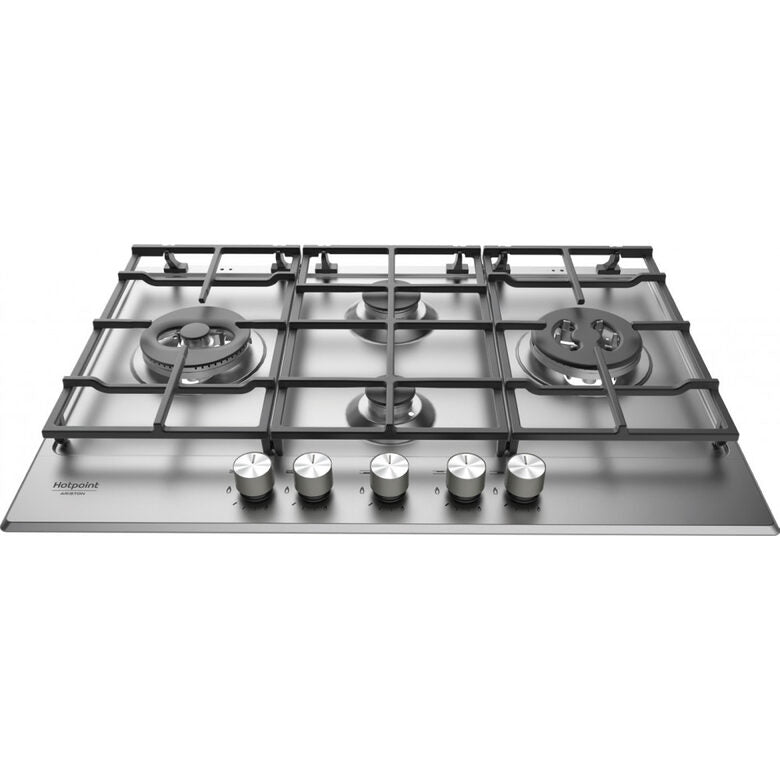 Hotpoint PKL 741 D2/T/IX/HA piano cottura Acciaio inossidabile Da incasso Gas 4 Fornello(i)