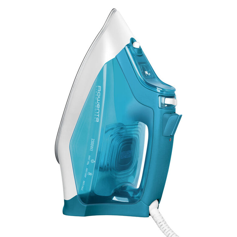Rowenta DW3110 ferro da stiro Ferro da stiro a secco e a vapore 2300 W Blu, Bianco