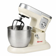Girmi IM45 sbattitore Sbattitore con base 1200 W Acciaio inossidabile, Bianco