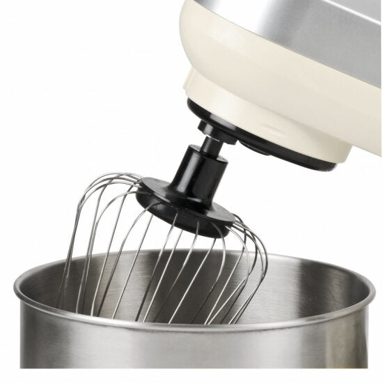Girmi IM45 sbattitore Sbattitore con base 1200 W Acciaio inossidabile, Bianco