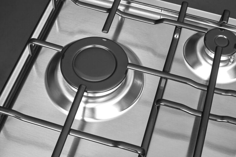 Hotpoint PCN 642 T/IX/HAR piano cottura Acciaio inossidabile Da incasso 60 cm Gas 4 Fornello(i)