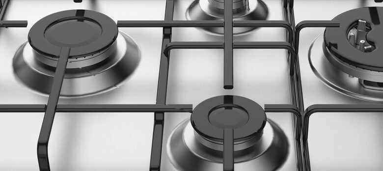 Hotpoint PCN 642 T/IX/HAR piano cottura Acciaio inossidabile Da incasso 60 cm Gas 4 Fornello(i)