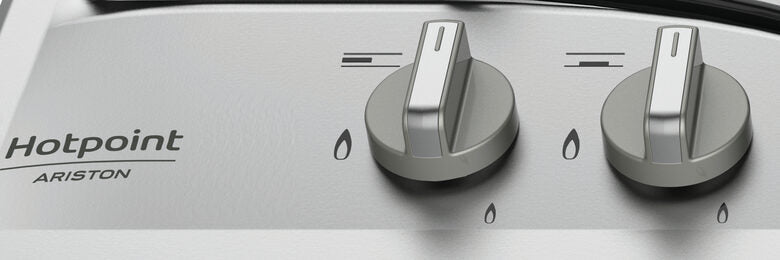 Hotpoint PCN 642 T/IX/HAR piano cottura Acciaio inossidabile Da incasso 60 cm Gas 4 Fornello(i)