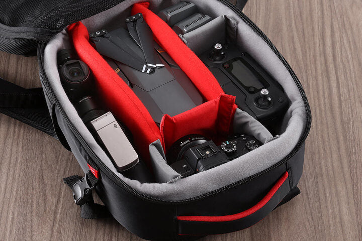 DJI CP.QT.000069 custodia per drone con telecamera Zaino Nero Nylon