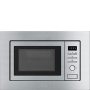 Smeg FMI020X Forno a Microonde Da incasso Microonde con grill 20 L 800 W Acciaio inossidabile